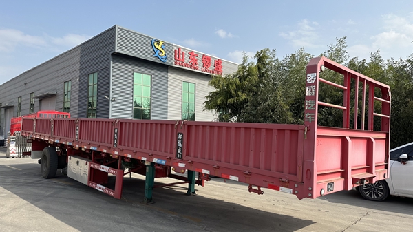 后翻自卸半挂车